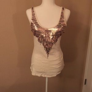 Express sequin tank
